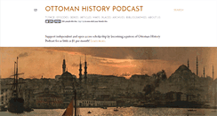 Desktop Screenshot of ottomanhistorypodcast.com