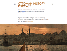 Tablet Screenshot of ottomanhistorypodcast.com